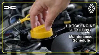 Miniature : 🔸RENAULT - DACIA 1.0 TCe 90 / 100 LPG Engine Official Maintenance Schedule [EN]