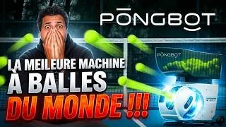 Miniature : Je test la MEILLEURE machine à balle du monde ! La PONGBOT PACE S PRO !