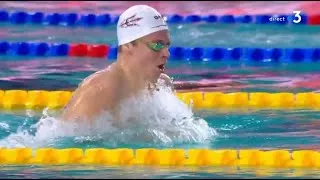 Miniature : ASU Cap Léon Marchand PRESSED by Duncan Scott in close 200im finish! SCWC 2024 Incheon Stop