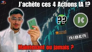 Miniature : [-55%🚨] Faut-il ENFIN ACHETER ces ACTIONS IA (Éligible PEA) !?