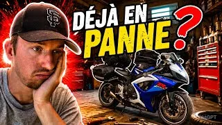 Miniature : Ma première galère de nomade à moto...