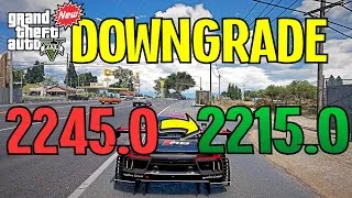 Miniature : GTA 5 DOWNGRADE v. 2245.0 | EPIC GAMES + STEAM + ROCKSTAR GAMES (FIX SCRIPT HOOK V CRITICAL ERROR)