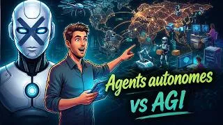 Miniature : Agents autonomes vs AGI : Le match qui va décider de votre futur