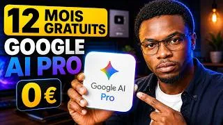 Miniature : J'ai eu 12 mois de Google Gemini Pro GRATUITEMENT (Tuto Complet) 🤖
