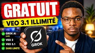 Miniature : Cette IA Génère des Vidéos avec Grok & Veo 3 1 GRATUITEMENT 🔥