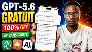 Miniature : 😱 ChatGPT 5.6 Sol + Claude Opus 4.8 GRATUITS ! Voici comment faire