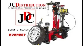 Miniature : Démonte-pneu entièrement automatique Teco Everest jusqu'à 28".