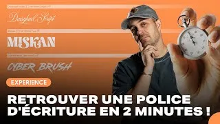 Miniature : Comment retrouver une POLICE d'écriture en 2 MINS : tuto SIMPLE