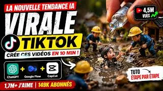 Miniature : Cette niche IA fait des MILLIONS de vues sur TikTok 😱