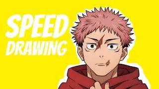 Miniature : Speed drawing Sukuna ! Jujutsu Kaisen ✍🏻