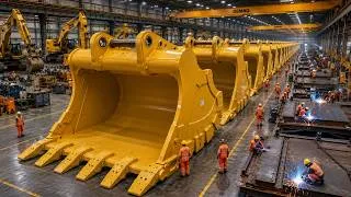 Miniature : Comment c’est fait : Les Godets d’Excavatrice – L’incroyable fabrication des mâchoires d’acier !