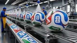 Miniature : Comment c’est fait : Les Ballons de Football – L'incroyable création du ballon de la coupe du Monde