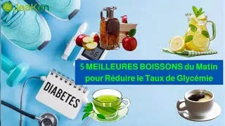 Miniature : 5 Meilleures Boissons du Matin pour Réduire la Glycémie