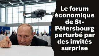 Miniature : Poutine annonce des représailles contre l'Ukraine suite au forum économique de St-Pétersbourg.