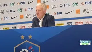 Miniature : Football : l'au revoir de Didier Deschamps lors de sa dernière conférence de presse en France