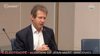 Miniature : Jancovici : audition sur l'électricité au Sénat - 27/05/2024