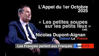 Miniature : "Les petites soupes sur les petits plats" L' Appel du 1er Octobre