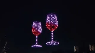 Miniature : Spectacle de drones à la fête du vin 25 juin 2023