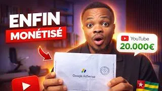 Miniature : Voici Comment J’ai Réussi à Monétiser ma Chaîne YouTube Depuis l'Afrique (Sans VPN)