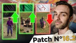 Miniature : ILS ONT NERF TEMPLIERS ? Analyse du patch N°16.2.1 sur AOE 4. Nouveautés Age of Empires IV