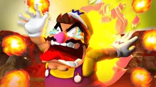 Miniature : Mario Odyssey MAIS le sol c’est de la lave (et c’est Wario)