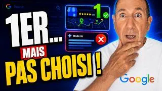 Miniature : 1er sur Google... Mais le Mode IA choisit ses concurrents