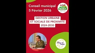Miniature : GESTION URBAINE ET SOCIALE DE PROXIMITÉ DE LA VILLE DE NOISY-LE-SEC 2024-2030