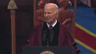 Miniature : Biden goes into pander overload while delivering the Commencement Address at Morehouse College