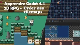 Miniature : Apprendre Godot 4.4 - 03 - Tilemaps & autotile