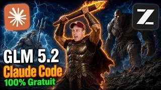 Miniature : GLM 5.2 + OpenCode : j'ai créé un clone de Claude Code GRATUIT