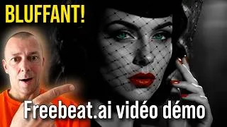 Miniature : J'ai créé une pub noir design avec Freebeat AI – Voici le résultat !