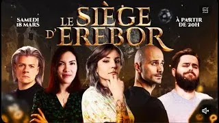Miniature : Le siège d'Erebor JDR ft @Alphacast_fr, @LittleBigWhale, @TontonTwitch et @Lynkus