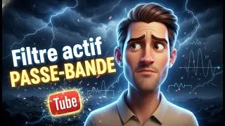 Miniature : Étude théorique d’un filtre actif passe bande - Rappels, analyse complète & exercice