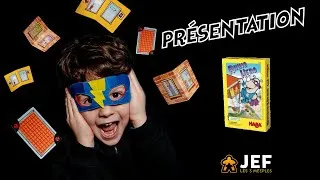 Miniature : Présentation du jeu Rhino Hero ! 🦏