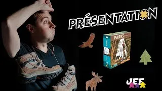 Miniature : Présentation du jeu PARKS ! ⛺️