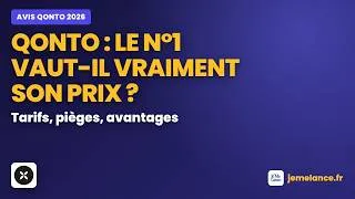 Miniature : Avis Qonto 2026 : le compte pro n°1 vaut-il vraiment son prix ? (tarifs, pièges, avantages)
