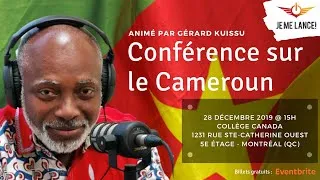 Miniature : Conférence sur le Cameroun animé par Gérard Kuissu
