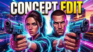 Miniature : GTA 6 : Concept Edit - Vice City Vibe !