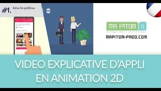 Miniature : Animation 2D video explicative : appli de restauration - Freelance Motion Design France Bordeaux