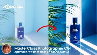 Miniature : 🔥Nouvelle MasterClass : Apprenez la Photographie CGI Produit sur Blender [Teaser]
