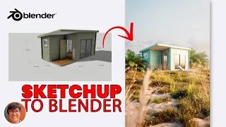 Miniature : Comment importer un fichier Sketchup sur Blender