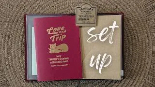 Miniature : CARNET VOYAGE ✘ TRAVELER'S NOTEBOOK PASSEPORT • TOUS MES VOYAGES