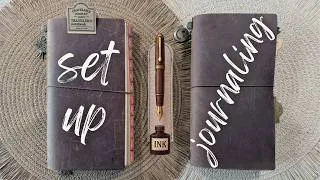 Miniature : SET UP JOURNALING ✘ TRAVELER'S NOTEBOOK • COMBO STYLO PLUME & ENCRE 🗓️ Mai 2026