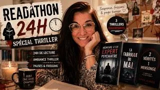 Miniature : VLOG READATHON, 24H DE LECTURE SPECIAL THRILLER