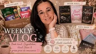 Miniature : ✨ Weekly Vlog | Book Haul, Degustabox, Haul Shein et grosse prise de conscience