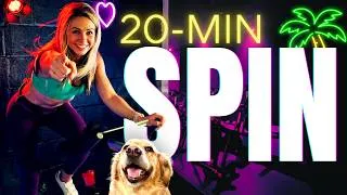 Miniature : 🌴 20-Min Spinning Class | Indoor Cycling for Everyone | Fat Burn