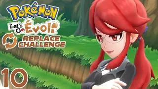 Miniature : Pokémon : Let's Go, Évoli (Replace Challenge) - Ep10 : SAUVÉ PAR OLGA DU CONSEIL 4 !