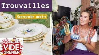 Miniature : Trouvailles de seconde main : je vous emmène avec moi ! 😃 #videgrenierlive