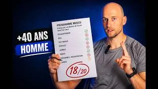 Miniature : Programme musculation complet après 40 ans (je corrige celui d'un abonné)