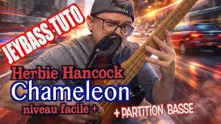 Miniature : La ligne de basse de Chameleon (Herbie Hancock) : tuto basse électrique